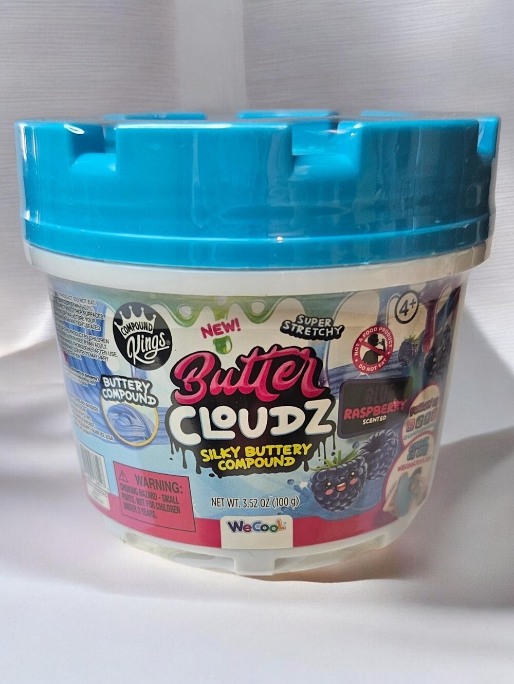 BUTTER CLOUDZ SILKY BUTTERY COMPOUND NET WT. 3.52 OZ SENSORY TOYS